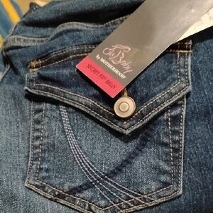 Size Small Motherhood Dark Blue High-Rise Maternity Jeans